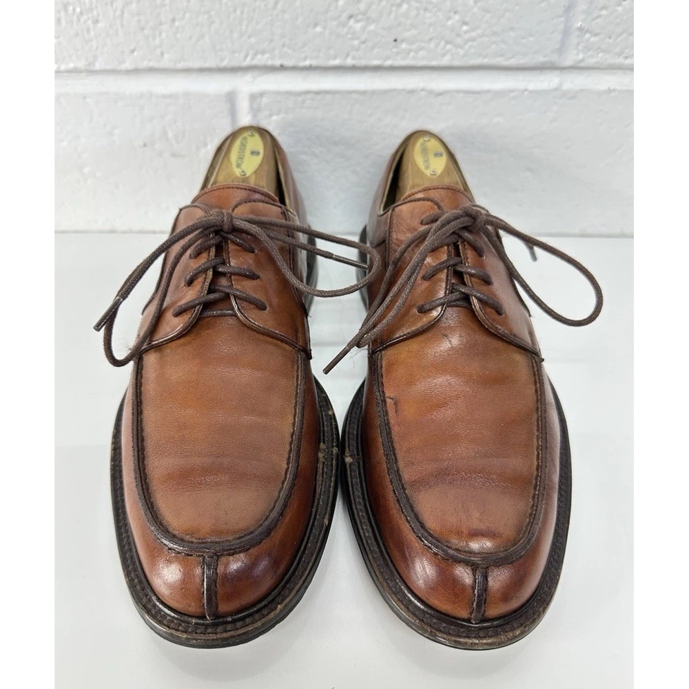 MEZLAN Cordoba Split Toe Oxford Dress Shoes Men's Brown‎ Leather / Size 8.5